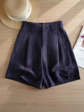 Duwies Women's Linen Shorts