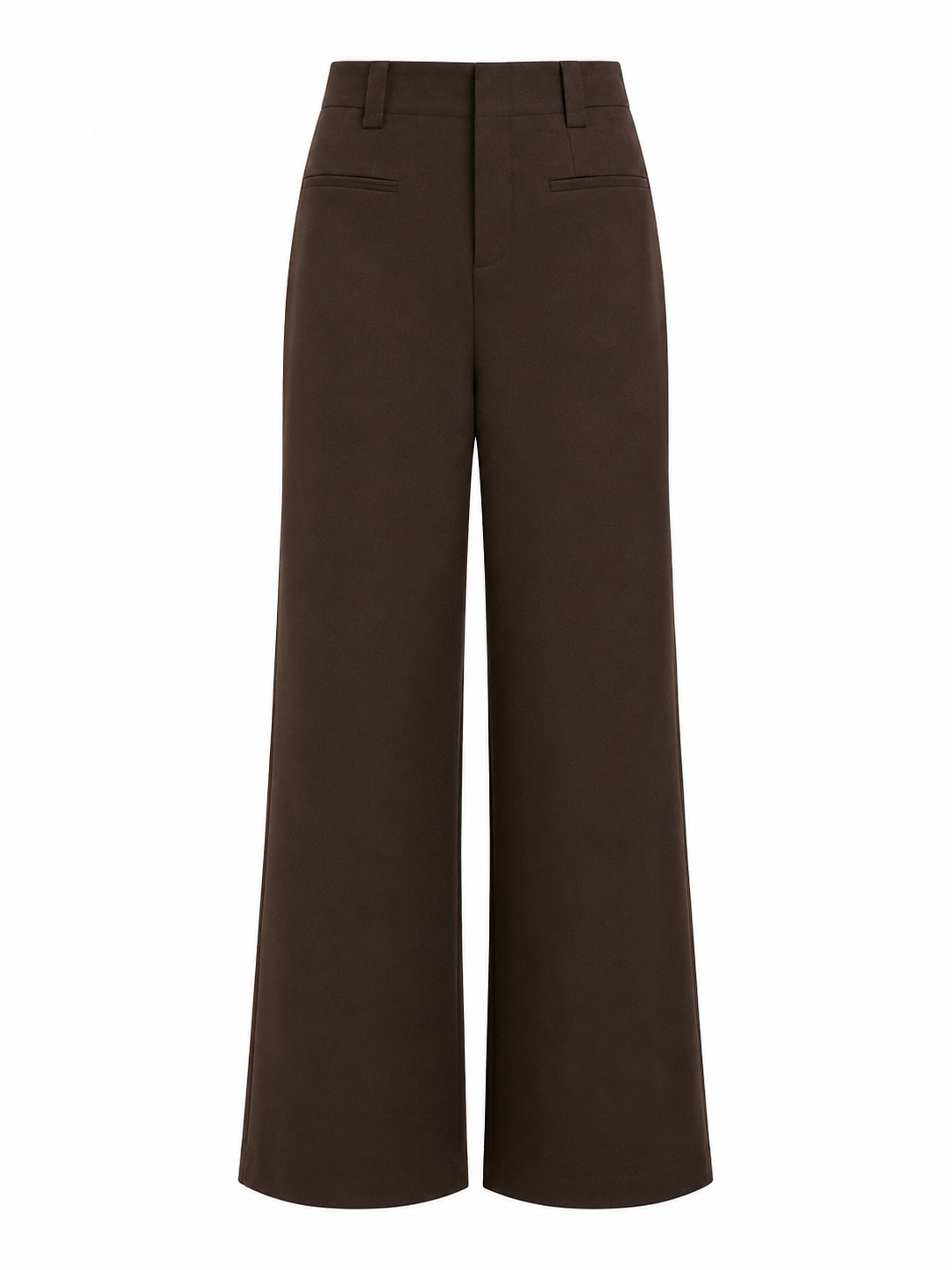 Fit And Straight Seamless Trousers
