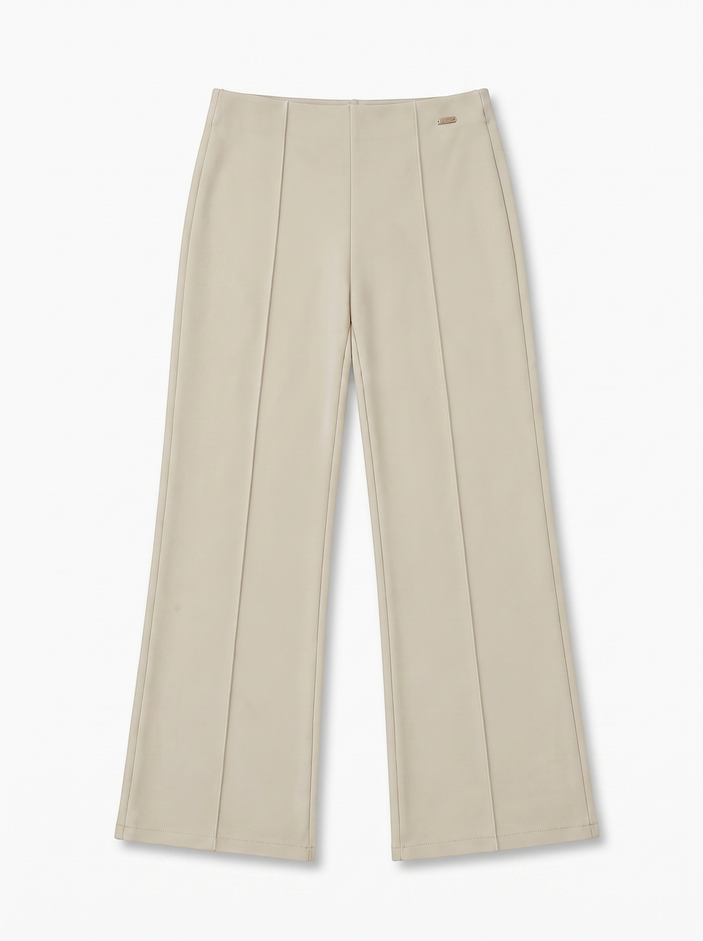 High Waisted Wide Leg Tailored Trousers