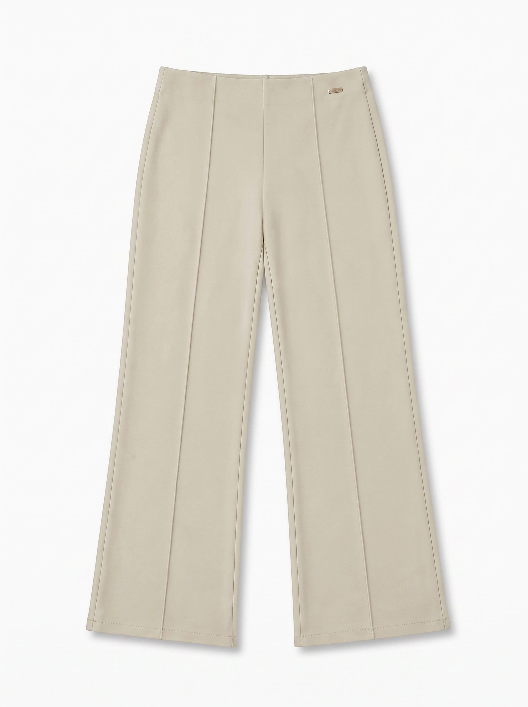 High Waisted Wide Leg Tailored Trousers